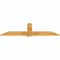 Ekena Millwork Eugene Rough Sawn Timber Gable Bracket, Western Red Cedar, 72"W x 21"H x 2"D x 6"F, 7/12 Pitch GBW072X21X0206EUG00RWR - alternate 5